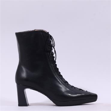 Hispanitas Bangkok Laced Heel Ankle Boot - Black